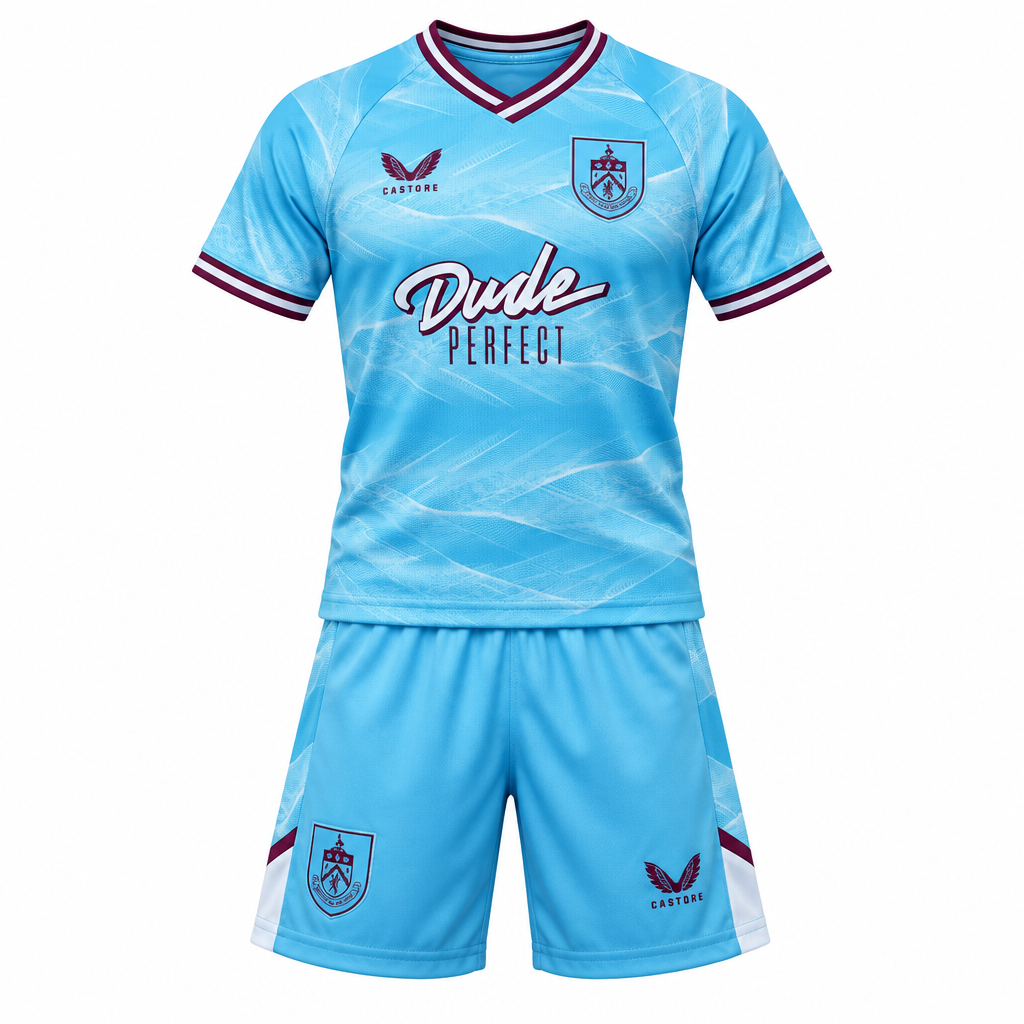 Castore Burnley FC 2025/26 away mini kit