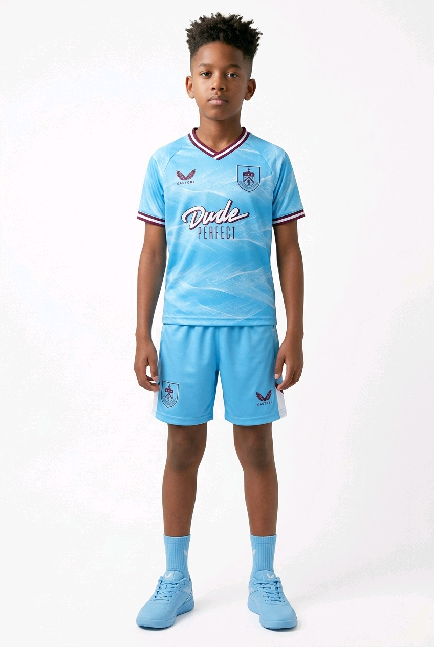 Castore Burnley FC 2025/26 away mini kit