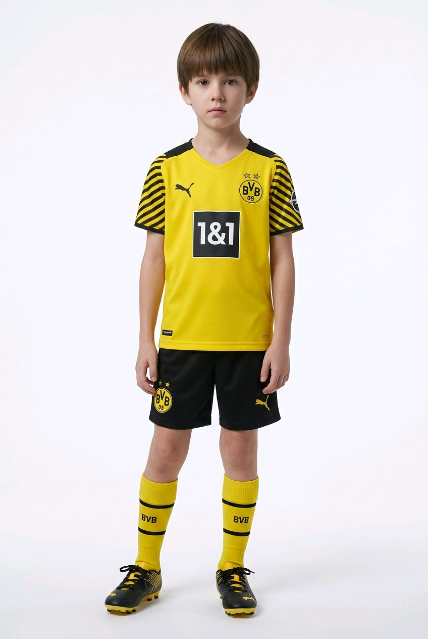 Puma borussia dortmund 2023/24 home mini kit