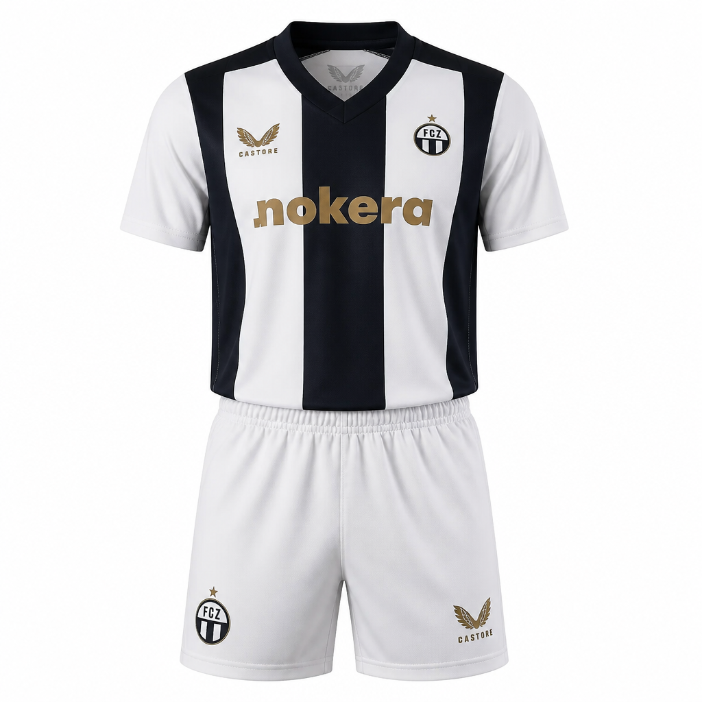 Castore FC Zurich 2024/25 home mini kit