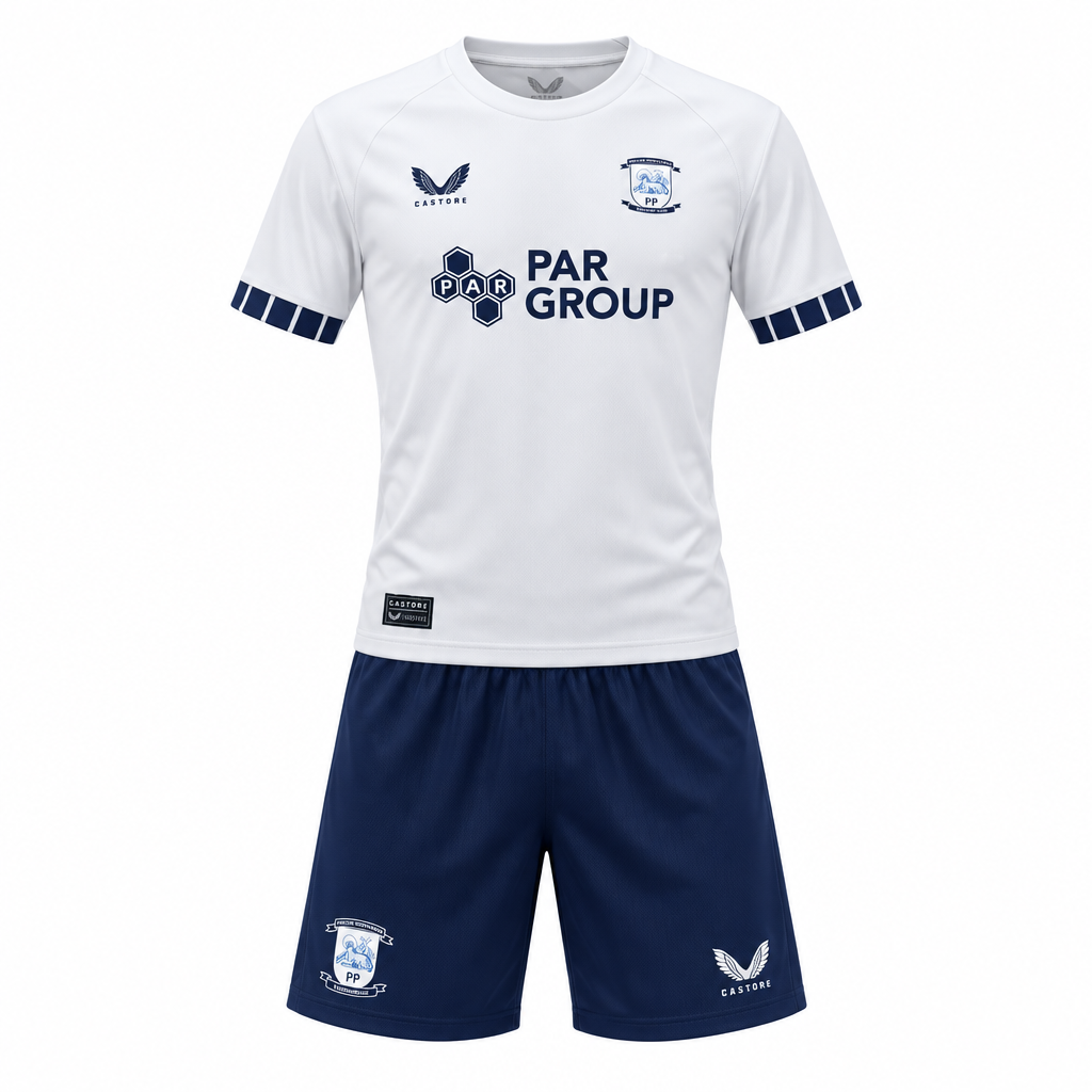 Castore preston north end nested 2024/25 home mini kit