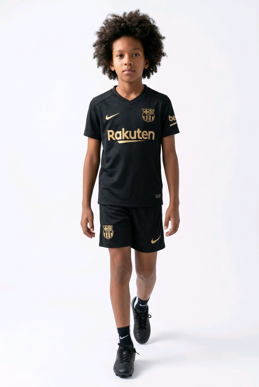 Nike FC Barcelona 2020/21 away mini kit
