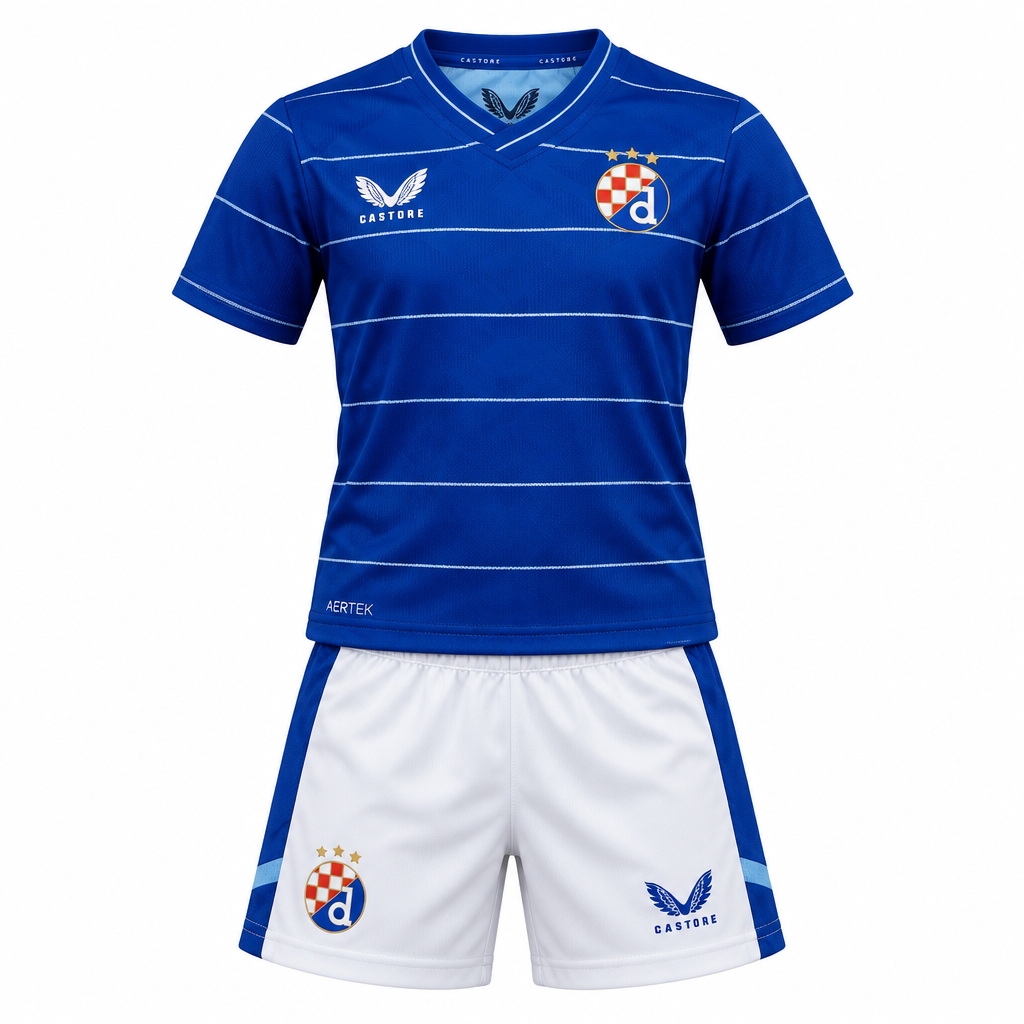 Dinamo zagreb 2025/26 home mini kit