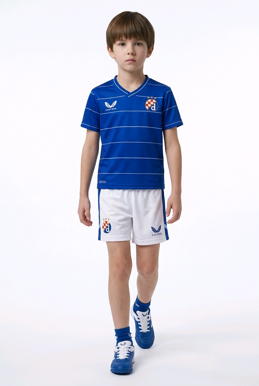 Dinamo zagreb 2025/26 home mini kit