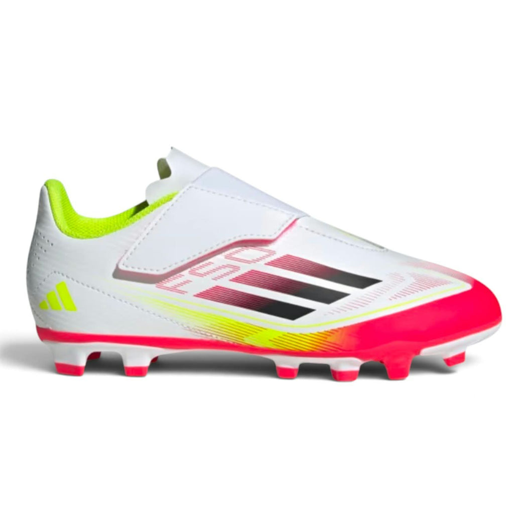 Adidas F50 club hook and loop firm ground football boots