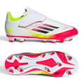 Adidas F50 club hook and loop firm ground football boots