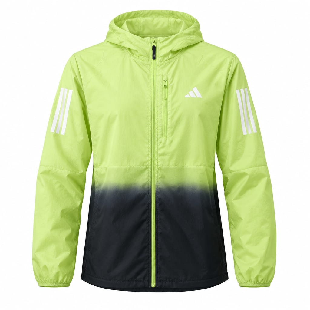 Adidas own the Run colorblock jacket